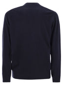 Mc2 Saint Barth Heron Crew Neck Sweater With Embroidery On The Front