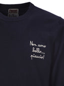 Mc2 Saint Barth Heron Crew Neck Sweater With Embroidery On The Front