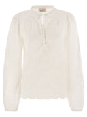 Mc2 Saint Barth Harper Shirt With Mandarin Collar