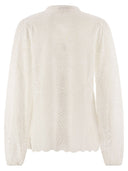 Mc2 Saint Barth Harper Shirt With Mandarin Collar