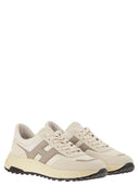 Hogan Hyperlight Leather i Tekstile Treners z bocznym H