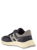 Hogan Hyperlight Sneakers In Suede And Fabric