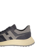Hogan Hyperlight Sneakers In Suede And Fabric
