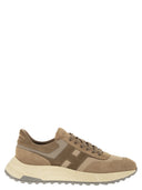 Hogan Hyperlight Sneakers In Suede And Fabric