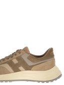 Hogan Hyperlight Sneakers In Suede And Fabric