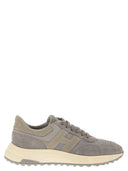 Hogan Hyperlight Sneakers In Suede And Fabric