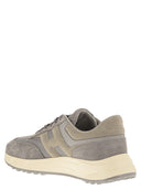Hogan Hyperlight Sneakers In Suede And Fabric