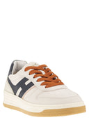 Hogan H630 Leather Lace Up Trainers