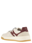Hogan H630 Leather Lace Up Trainers