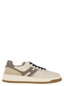Hogan H630 Leather Trainers With H On The Side