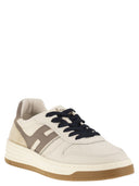Hogan H630 Leather Trainers With H On The Side