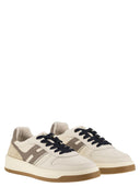 Hogan H630 Leather Trainers With H On The Side