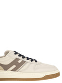 Hogan H630 Leather Trainers With H On The Side