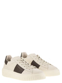 Hogan H Stripes Leather Trainers