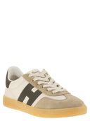 Hogan Cool Leather Trainers With H On The Side