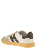 Hogan Cool Leather Trainers With H On The Side