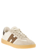 Hogan kule sneakers i skinn og semsket skinn