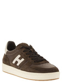 Hogan H668 Hogan H Tv Leather And Suede Trainers