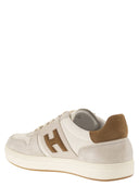 Hogan H668 Hogan H Tv Leather And Suede Trainers