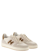 Hogan H668 Hogan H Tv Leather And Suede Trainers