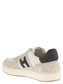 Hogan H668 Hogan H Tv Leather And Suede Trainers