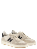 Hogan H668 Hogan H Tv Leather And Suede Trainers