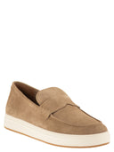 Hogan H668 H Tv Suede Loafers