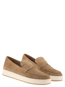 Hogan H668 H Tv Suede Loafers