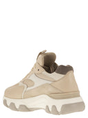Hogan Hyperactive Leather And Fabric Trainers