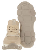 Hogan Hyperactive Leather And Fabric Trainers