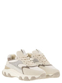 Hogan Hyperactive Leather And Fabric Trainers