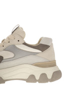 Hogan Hyperactive Leather And Fabric Trainers