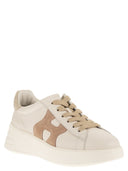 Hogan Rebel H562 Leather Trainers With H On The Side