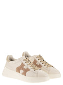 Hogan Rebel H562 Leather Trainers With H On The Side