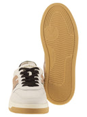 Hogan H630 Leather Trainers With H On The Side
