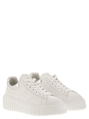Hogan H Stripes Leather Trainers