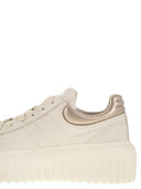 Hogan H Stripes Leather Trainers