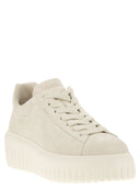 Sneaker Hogan in pelle scamosciata H