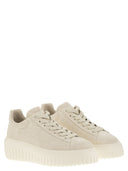 Sneaker Hogan in pelle scamosciata H