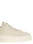 Sneaker Hogan in pelle scamosciata H