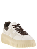 Hogan H Stripes Leather Trainers