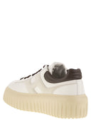 Hogan H Stripes Leather Trainers