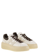 Hogan H Stripes Leather Trainers