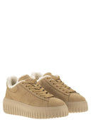 Hogan Suede H Stripes Trainers