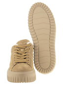 Hogan Suede H Stripes Trainers