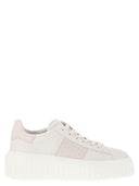 Hogan H Stripes Trainers With Side Band