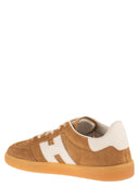 Hogan Cool Suede Trainers With Side H