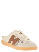 Hogan Cool Openwork Slip On Shoes With Laces