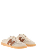 Hogan Cool Openwork Slip On Shoes With Laces