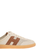Hogan Cool Openwork Slip On Shoes With Laces
